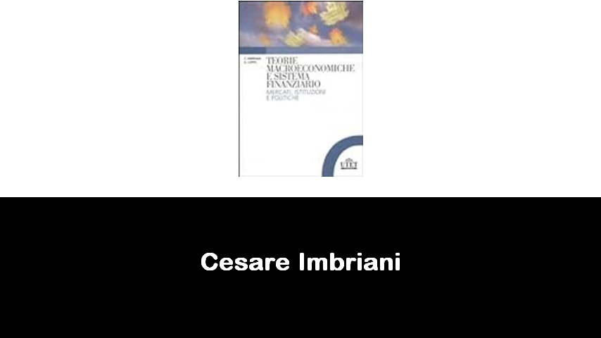 libri di Cesare Imbriani