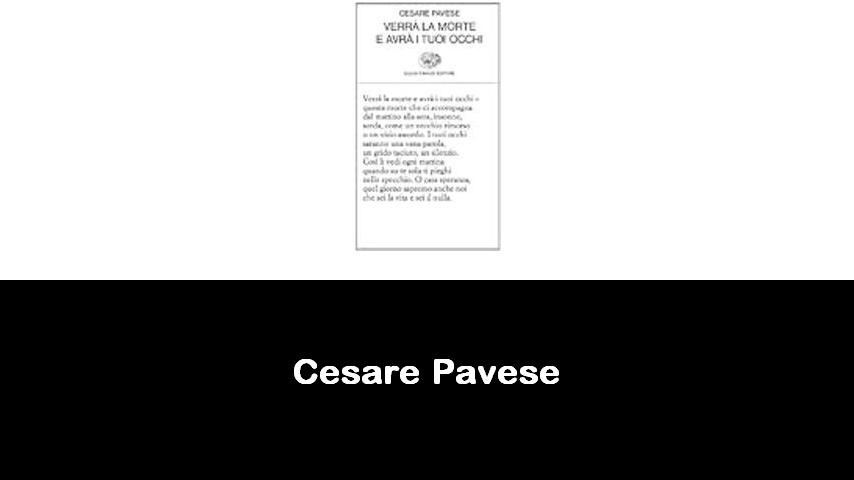 libri di Cesare Pavese