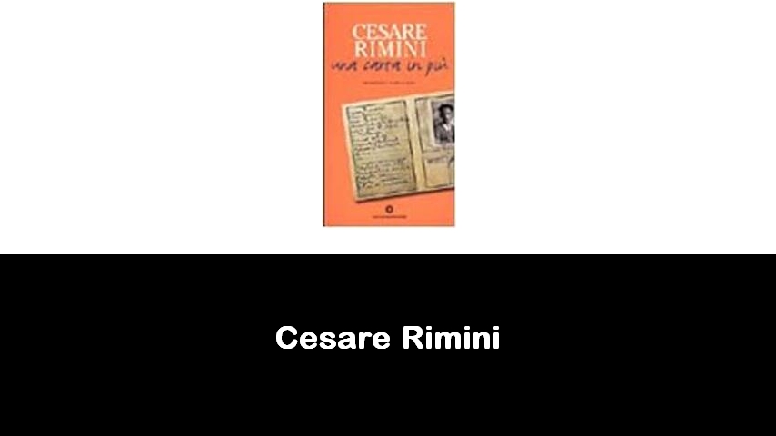 libri di Cesare Rimini