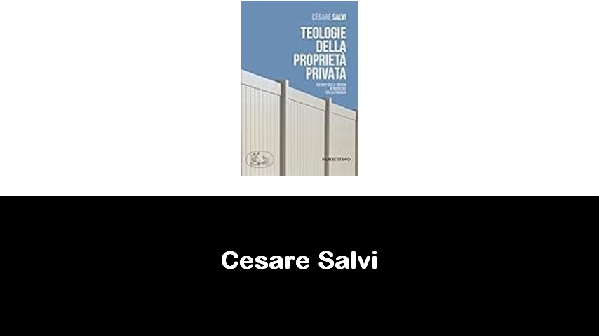 libri di Cesare Salvi