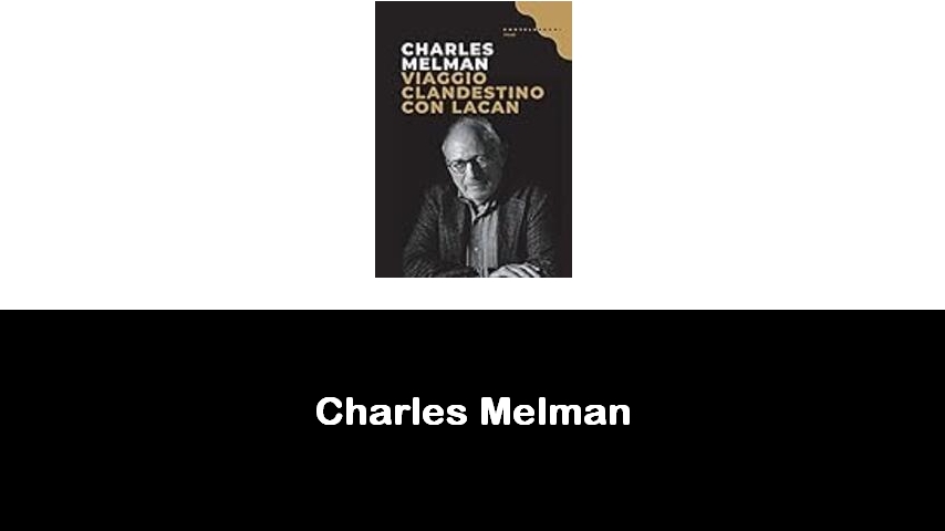 libri di Charles Melman