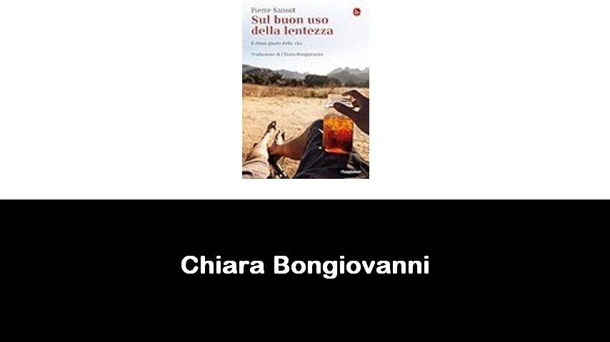 libri di Chiara Bongiovanni