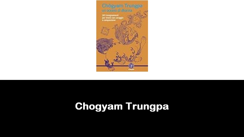 libri di Chogyam Trungpa