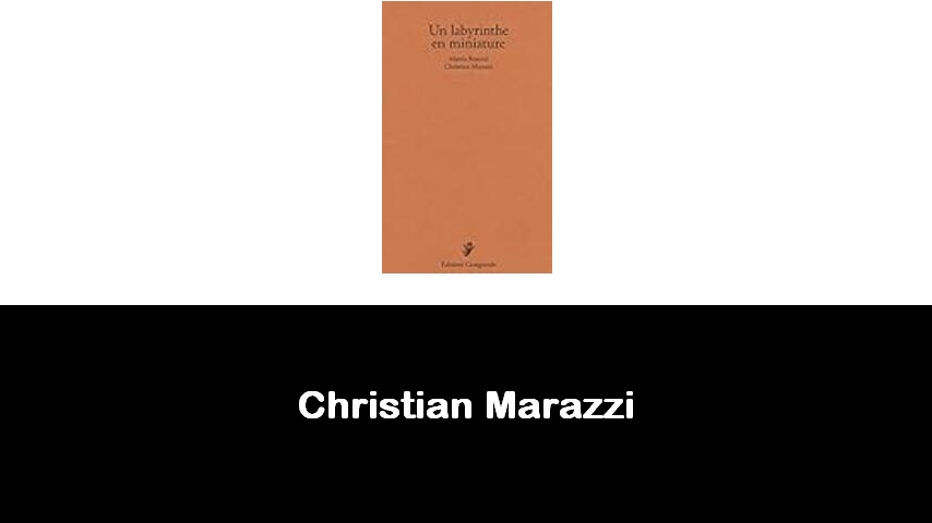 libri di Christian Marazzi