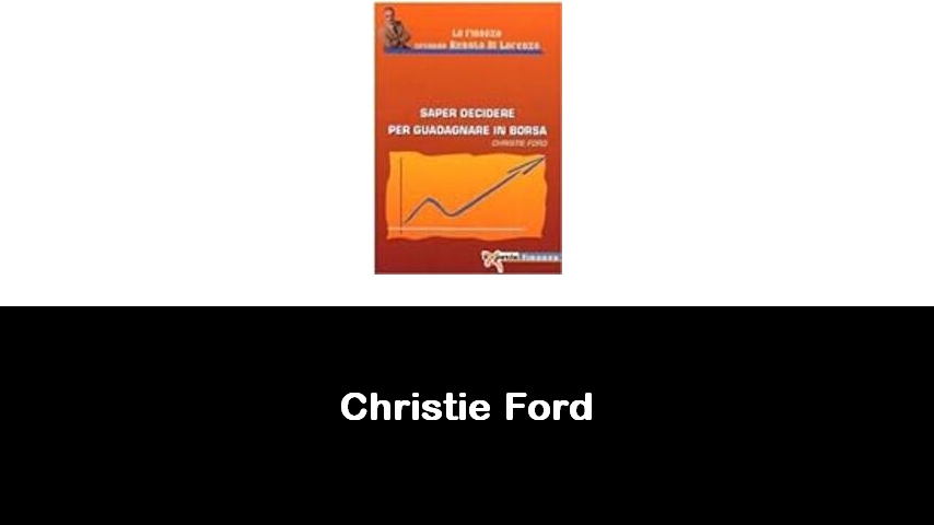 libri di Christie Ford