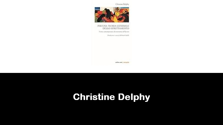 libri di Christine Delphy