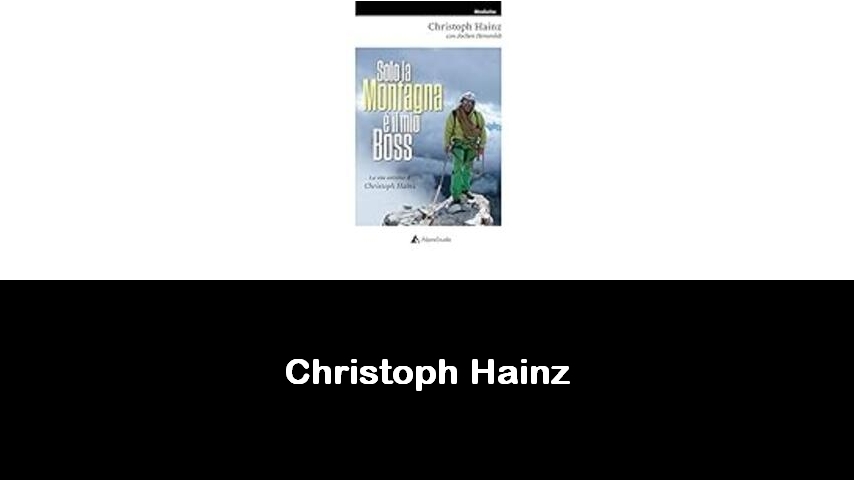 libri di Christoph Hainz