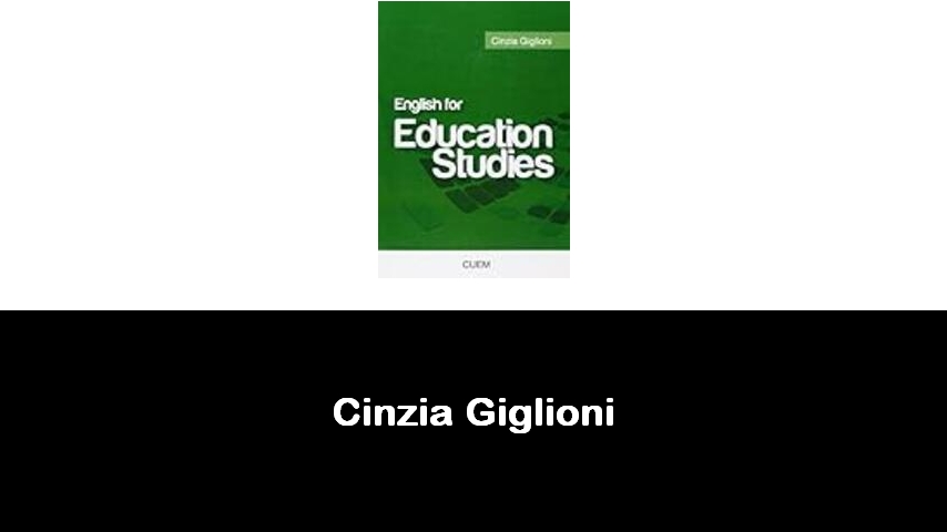 libri di Cinzia Giglioni