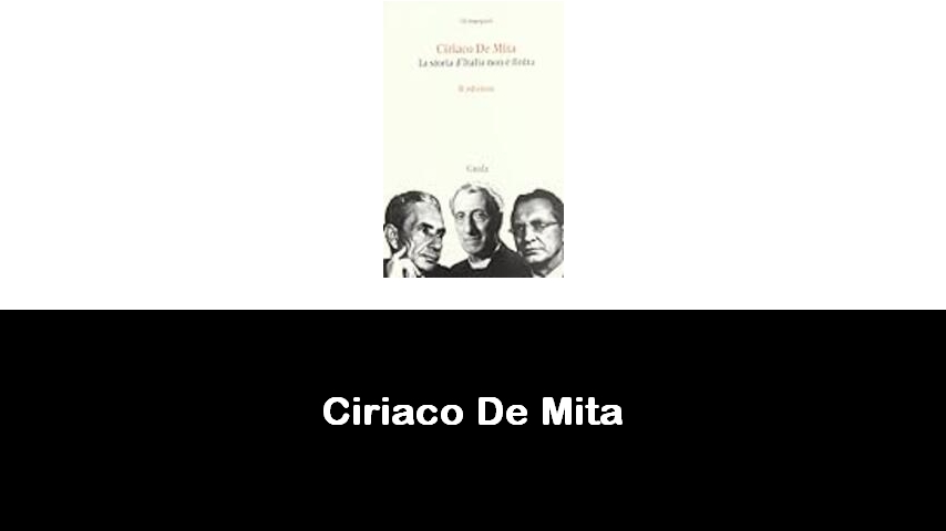 libri di Ciriaco De Mita