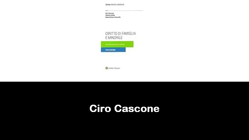 libri di Ciro Cascone