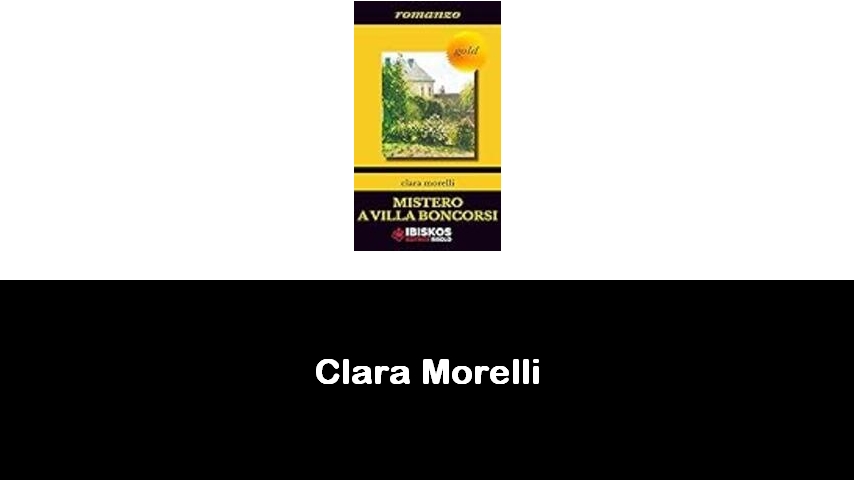 libri di Clara Morelli