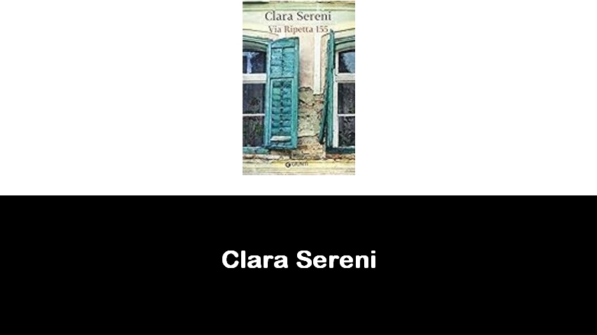 libri di Clara Sereni