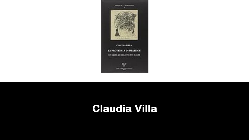 libri di Claudia Villa