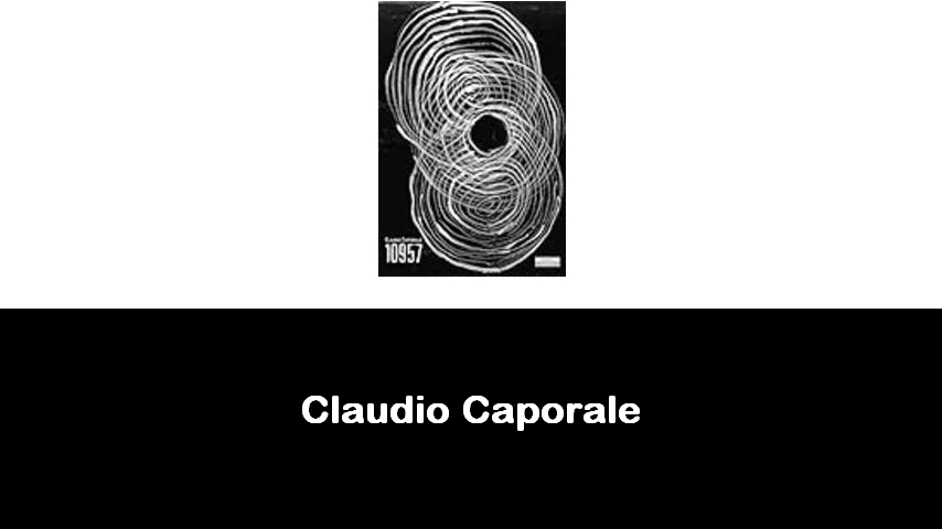 libri di Claudio Caporale