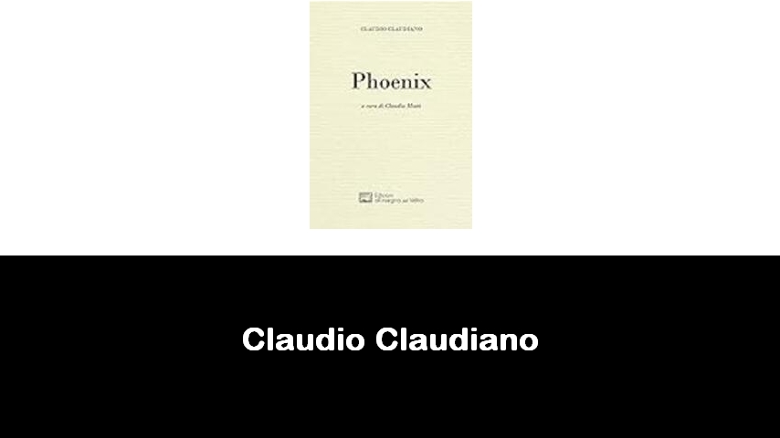 libri di Claudio Claudiano