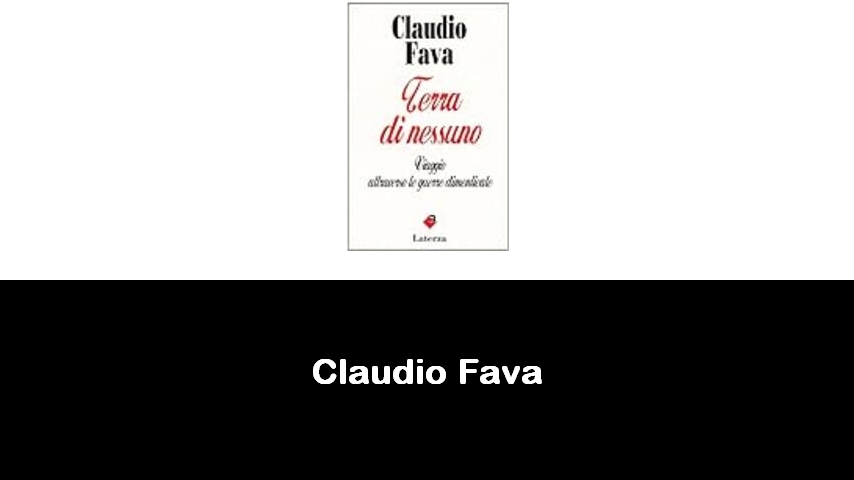 libri di Claudio Fava