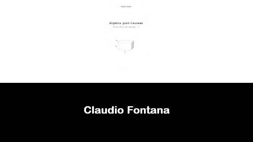 libri di Claudio Fontana