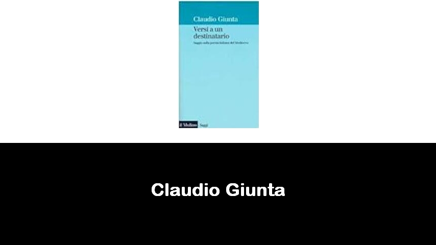 libri di Claudio Giunta