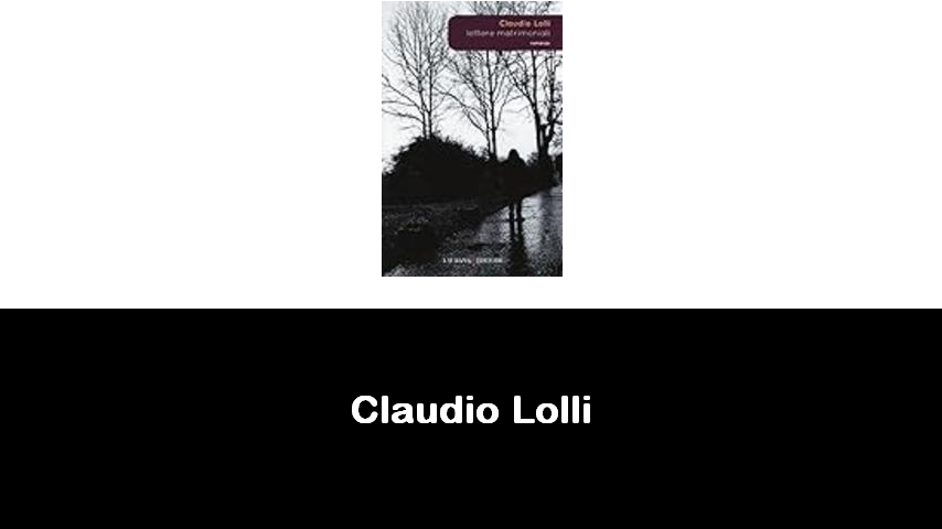 libri di Claudio Lolli