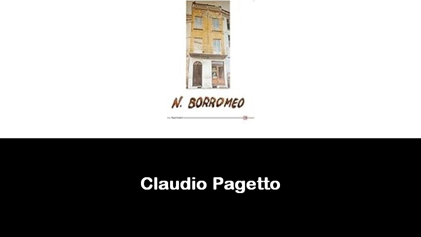 libri di Claudio Pagetto