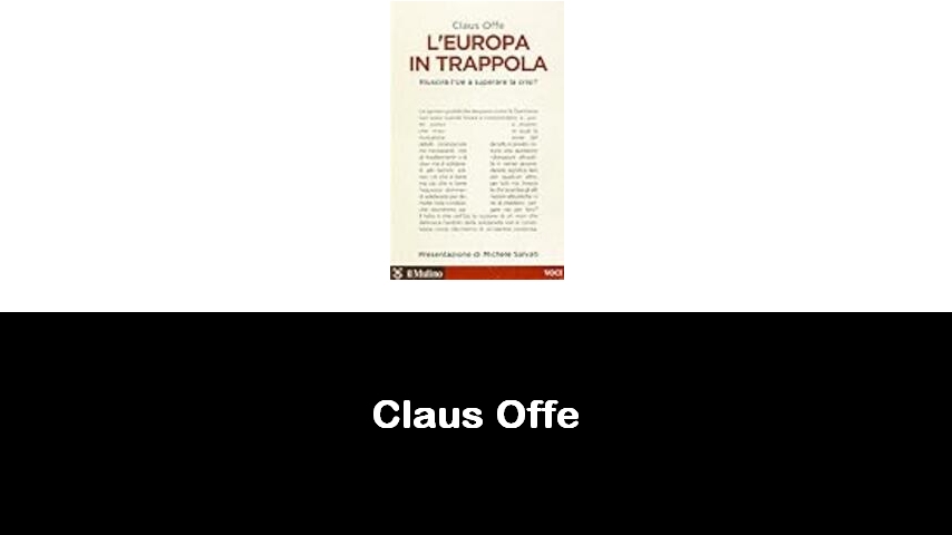 libri di Claus Offe