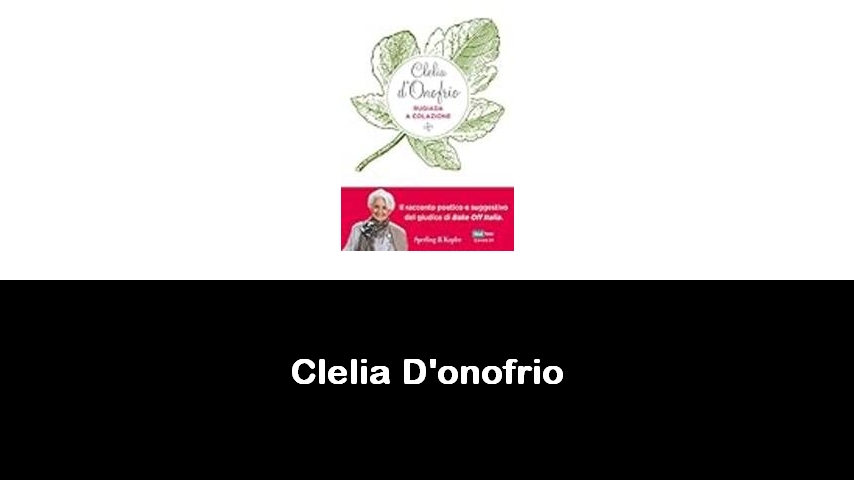 libri di Clelia D'onofrio