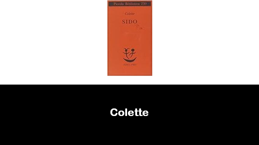 libri di Colette