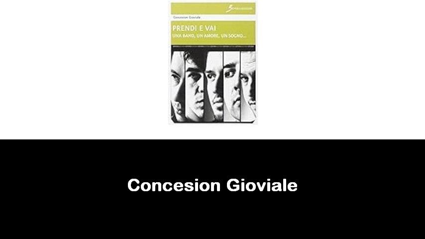 libri di Concesion Gioviale