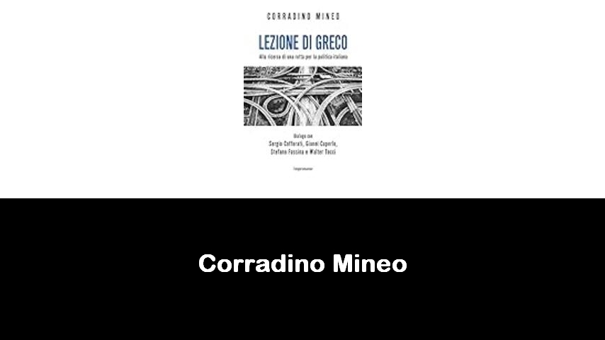 libri di Corradino Mineo