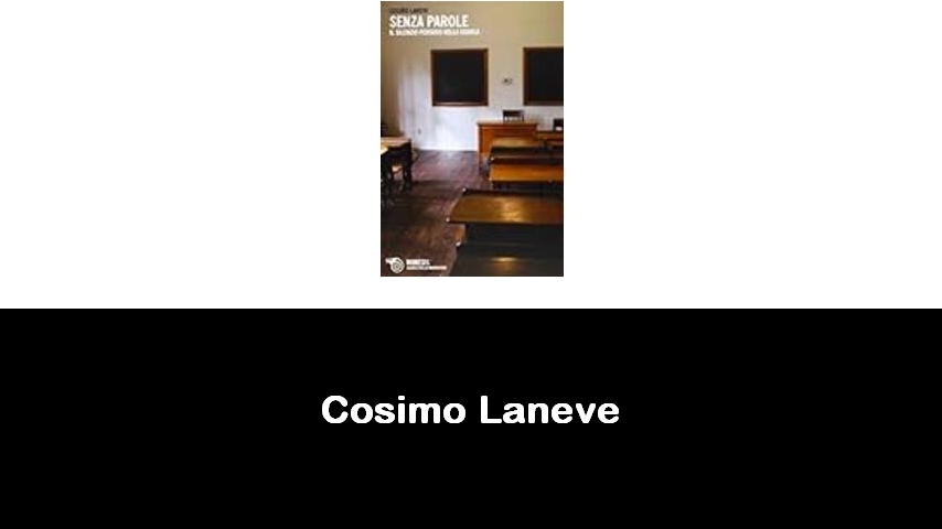 libri di Cosimo Laneve