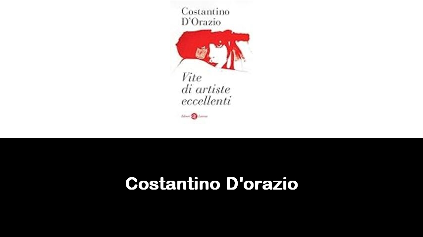 libri di Costantino D'orazio