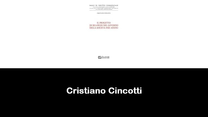 libri di Cristiano Cincotti