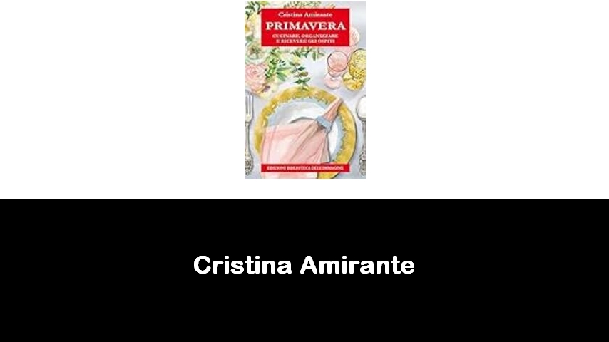 libri di Cristina Amirante