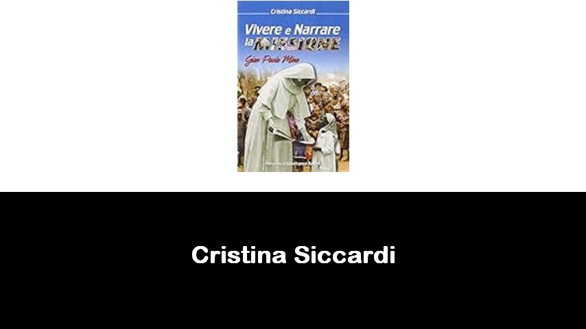 libri di Cristina Siccardi