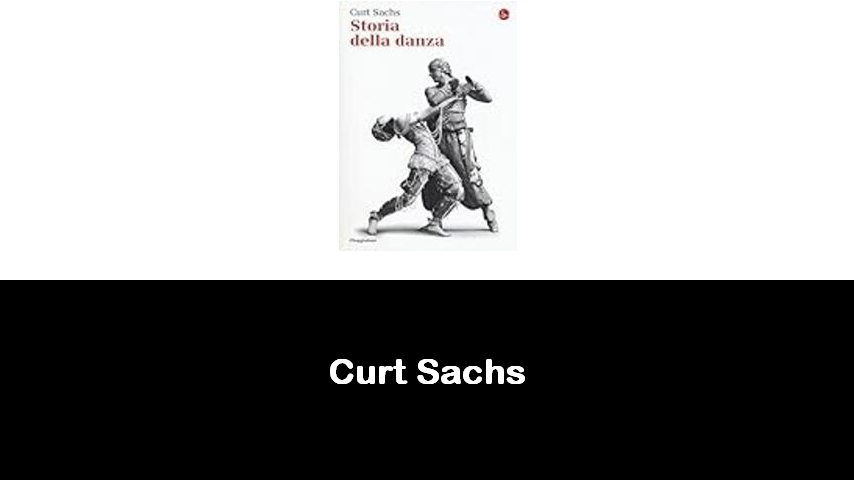 libri di Curt Sachs