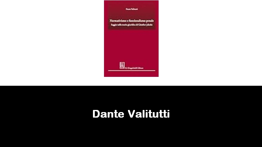 libri di Dante Valitutti