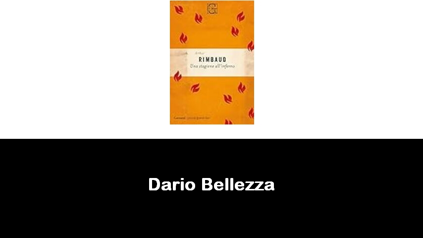 libri di Dario Bellezza