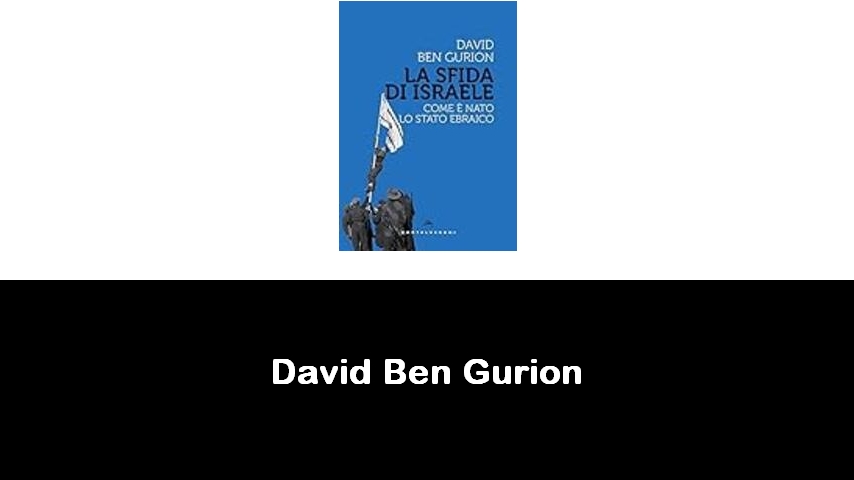 libri di David Ben Gurion