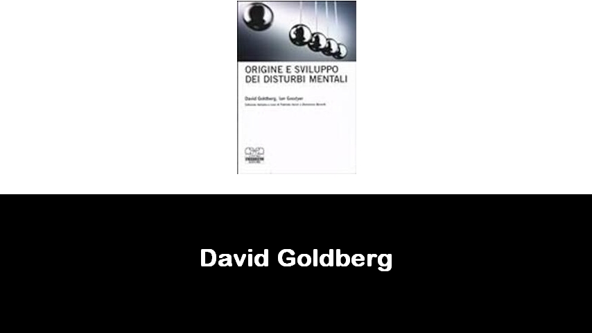 libri di David Goldberg