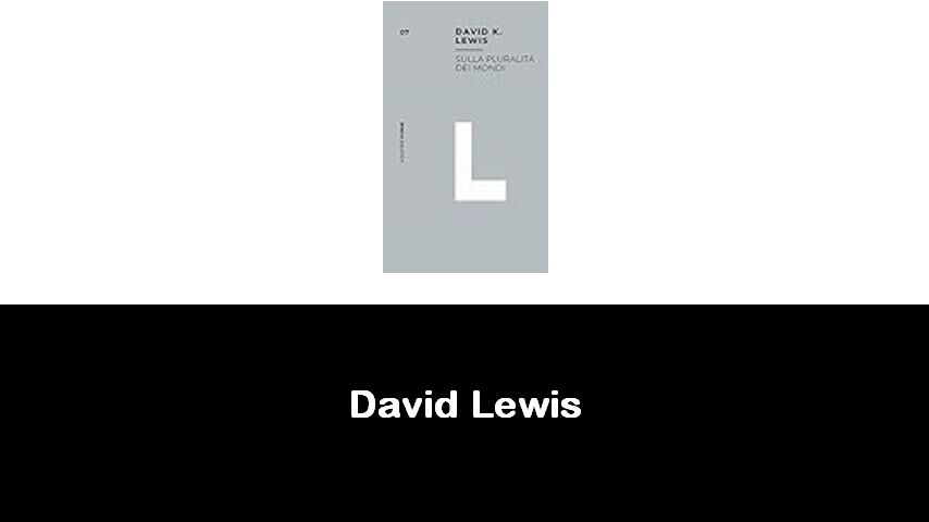 libri di David Lewis