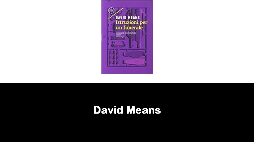 libri di David Means