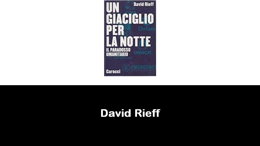 libri di David Rieff