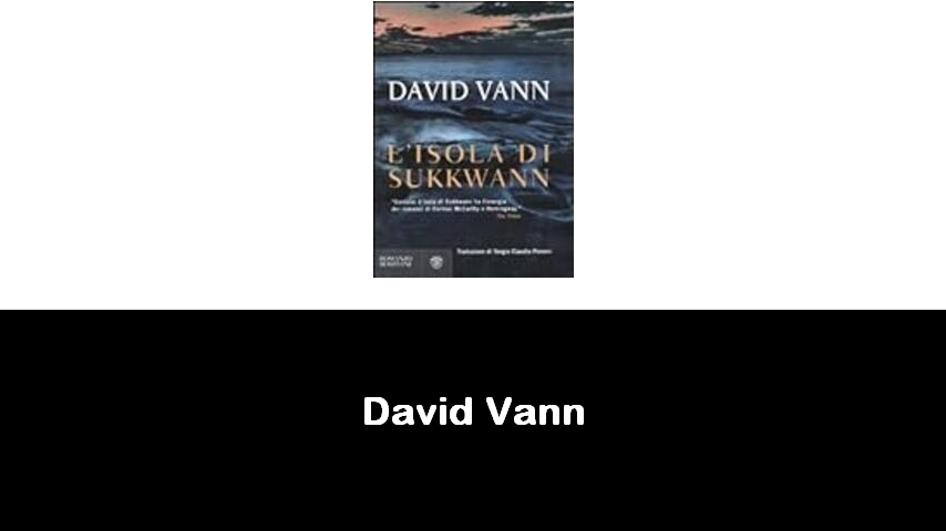 libri di David Vann