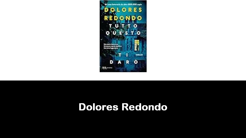 libri di Dolores Redondo