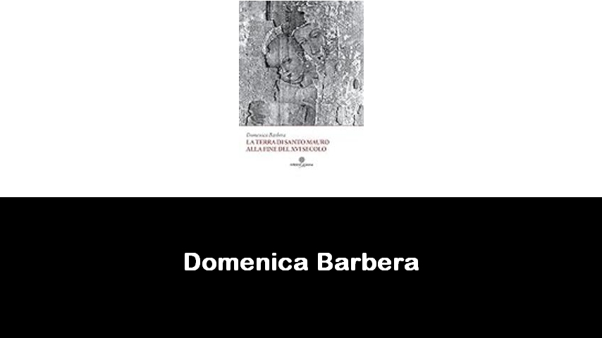 libri di Domenica Barbera