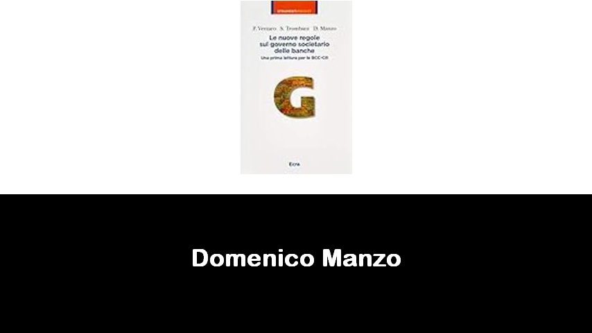 libri di Domenico Manzo