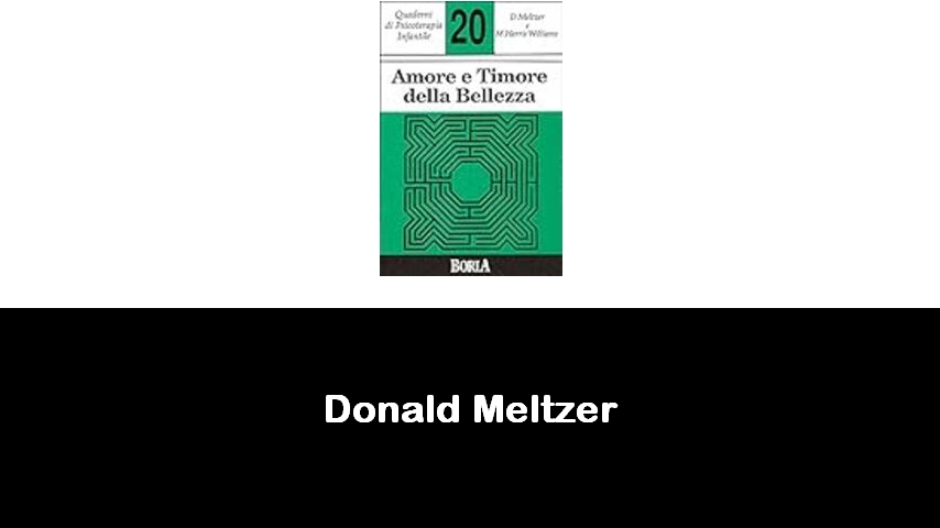 libri di Donald Meltzer