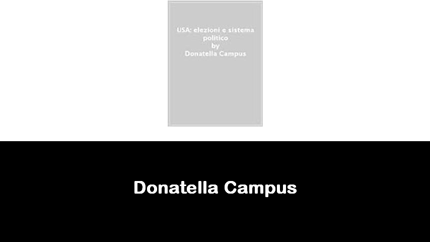 libri di Donatella Campus