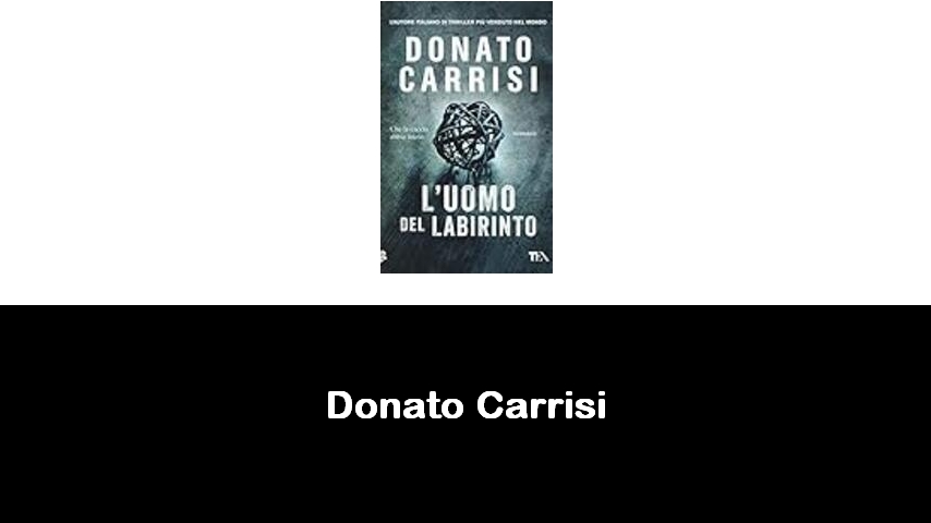 libri di Donato Carrisi