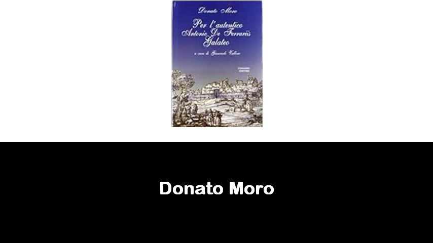 libri di Donato Moro